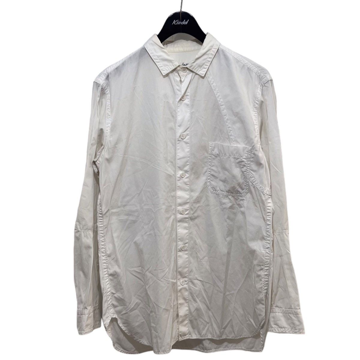 YOHJI YAMAMOTO pour homme 11SS switching design pocket shirt