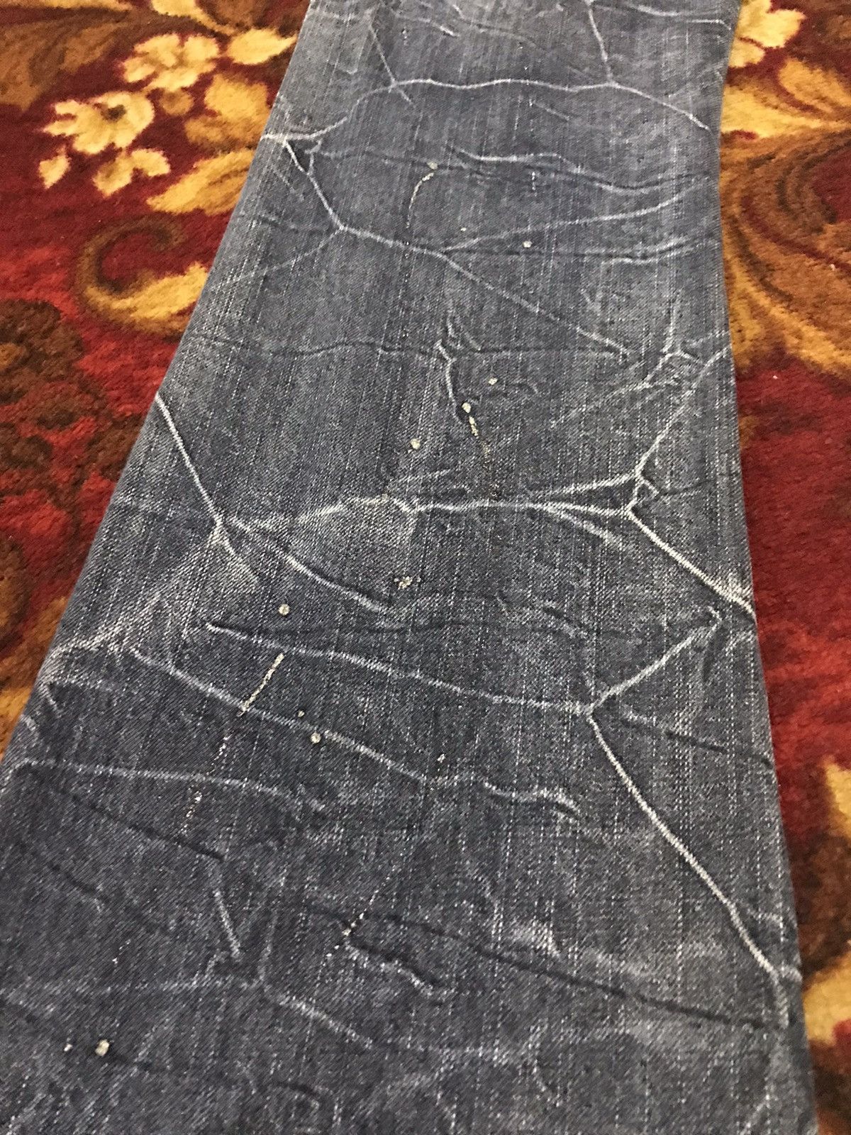 Japanese Brand × Tornado Mart Flare jeans nylaus distressed boot cut Size US 32 / EU 48 - 5 Thumbnail