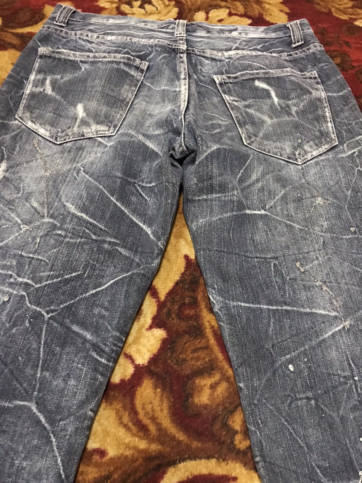 Japanese Brand × Tornado Mart Flare jeans nylaus distressed boot cut Size US 32 / EU 48 - 4 Thumbnail