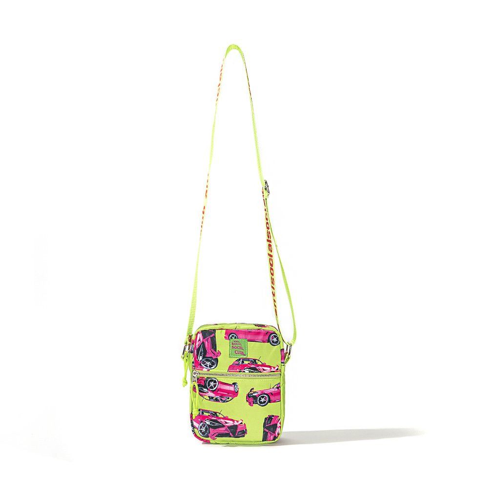 Anti Social Social Club DS ASSC Pink Red Logo LAMOB Green Side shoulder Bag Supreme Size ONE SIZE - 2 Thumbnail