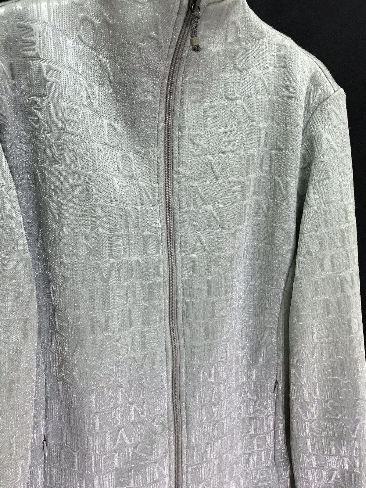 Fendi Made in Italy Rare Vtg Fendi Jacket Stretch Track Slim 6🟩2 Size US M / EU 48-50 / 2 - 4 Thumbnail