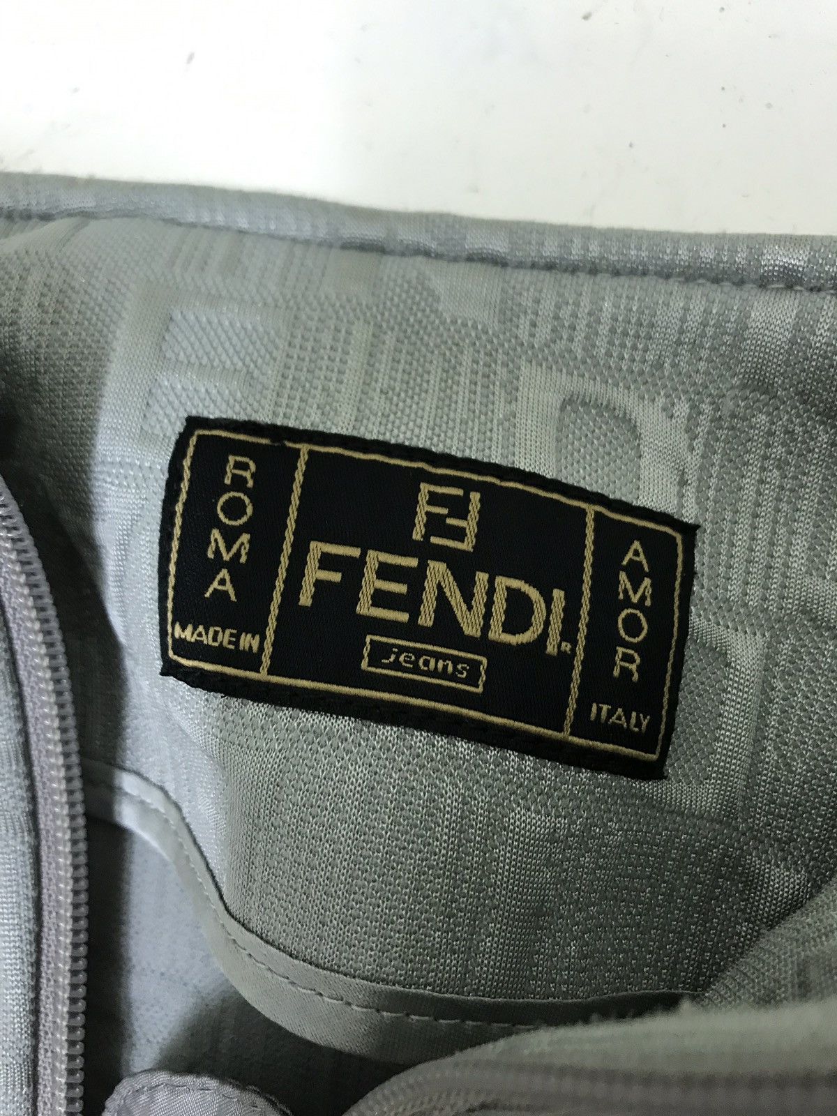 Fendi Made in Italy Rare Vtg Fendi Jacket Stretch Track Slim 6🟩2 Size US M / EU 48-50 / 2 - 8 Thumbnail