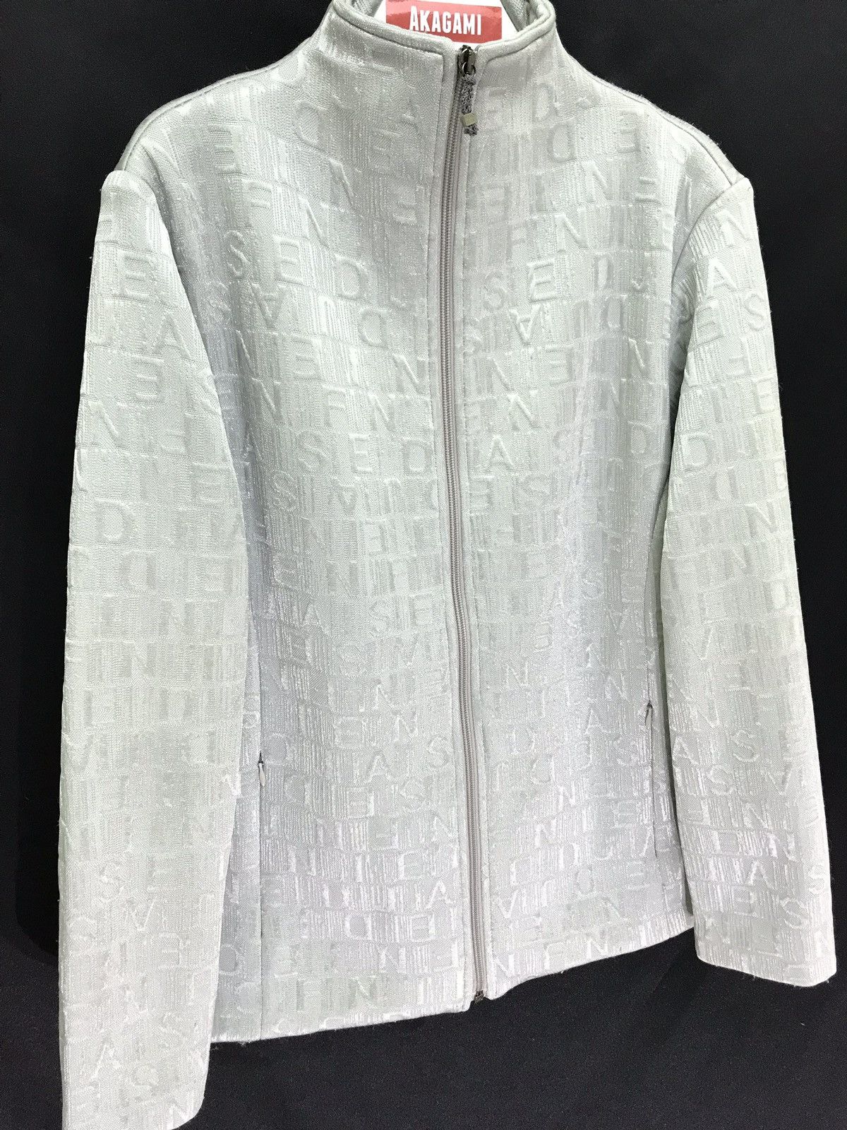 Fendi Made in Italy Rare Vtg Fendi Jacket Stretch Track Slim 6🟩2 Size US M / EU 48-50 / 2 - 3 Thumbnail