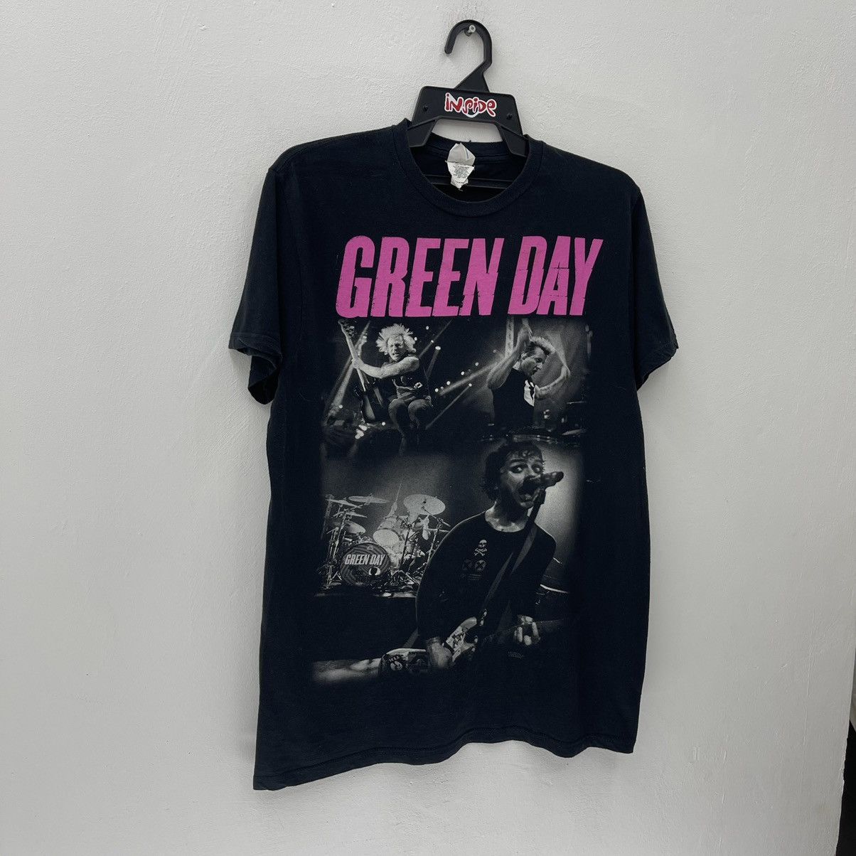 Band Tees × Vintage Vintage Y2k Green Day T-Shirt Size US L / EU 52-54 / 3 - 5 Thumbnail