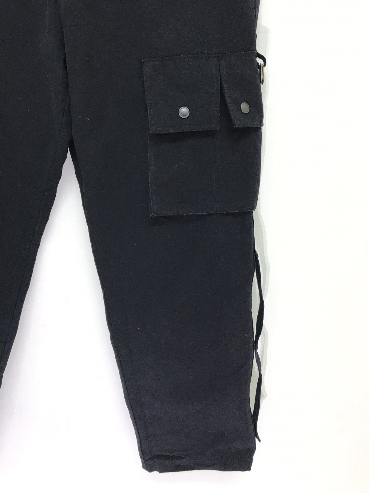 Japanese Brand Japan Brand Tindex Black Cargo Tactical Pant Relaxing Size US 34 / EU 50 - 4 Thumbnail