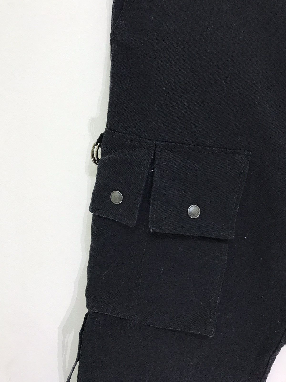 Japanese Brand Japan Brand Tindex Black Cargo Tactical Pant Relaxing Size US 34 / EU 50 - 6 Thumbnail