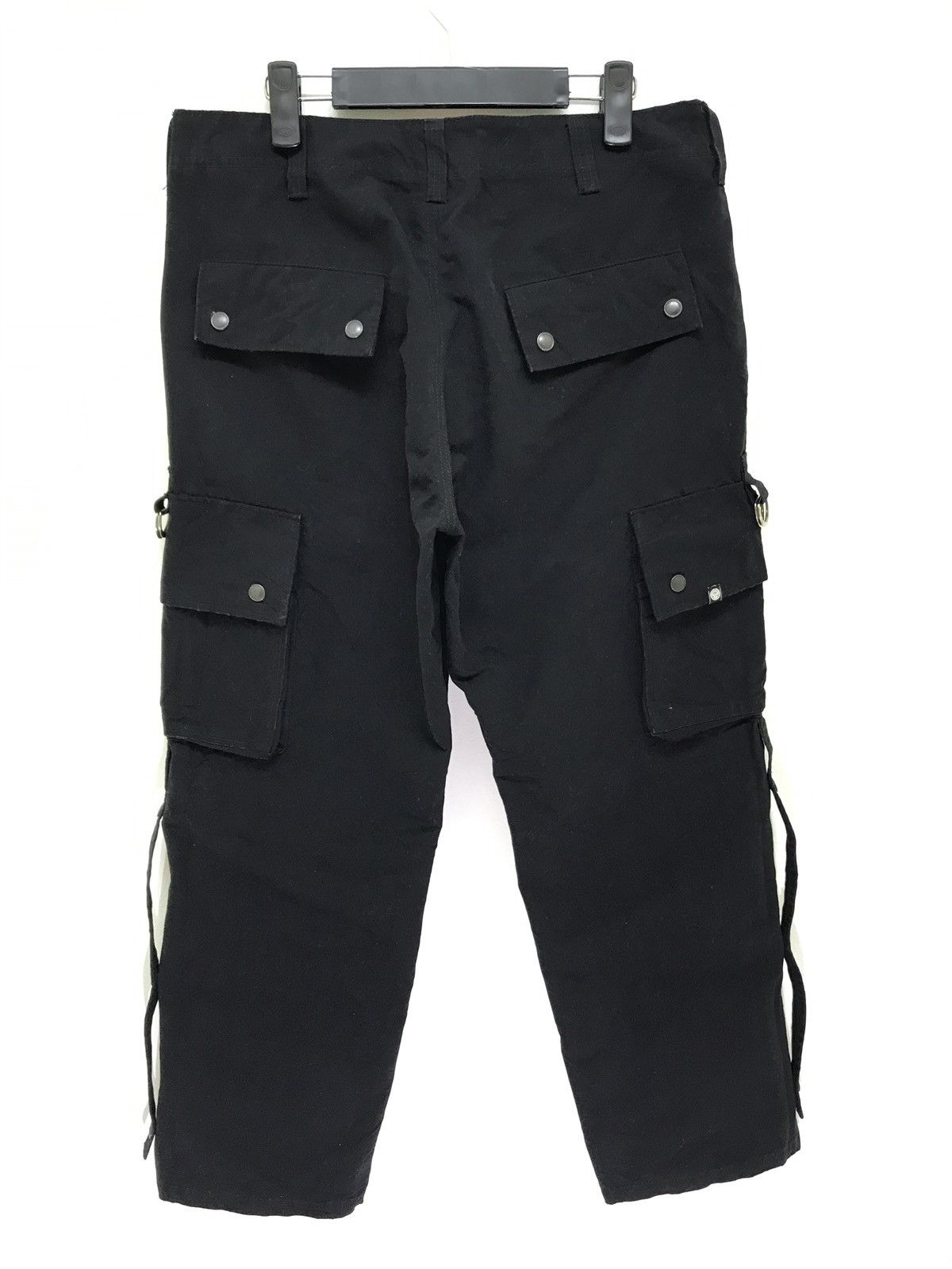 Japanese Brand Japan Brand Tindex Black Cargo Tactical Pant Relaxing Size US 34 / EU 50 - 7 Thumbnail