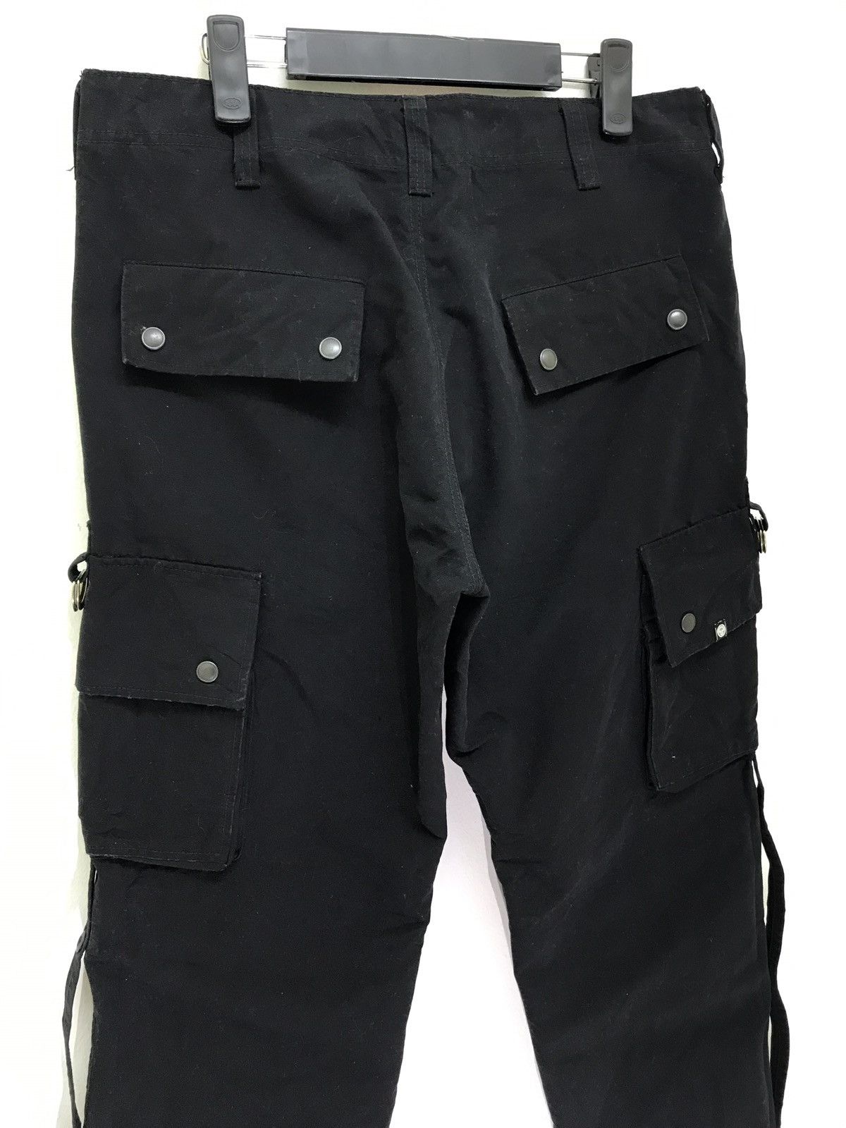 Japanese Brand Japan Brand Tindex Black Cargo Tactical Pant Relaxing Size US 34 / EU 50 - 8 Thumbnail