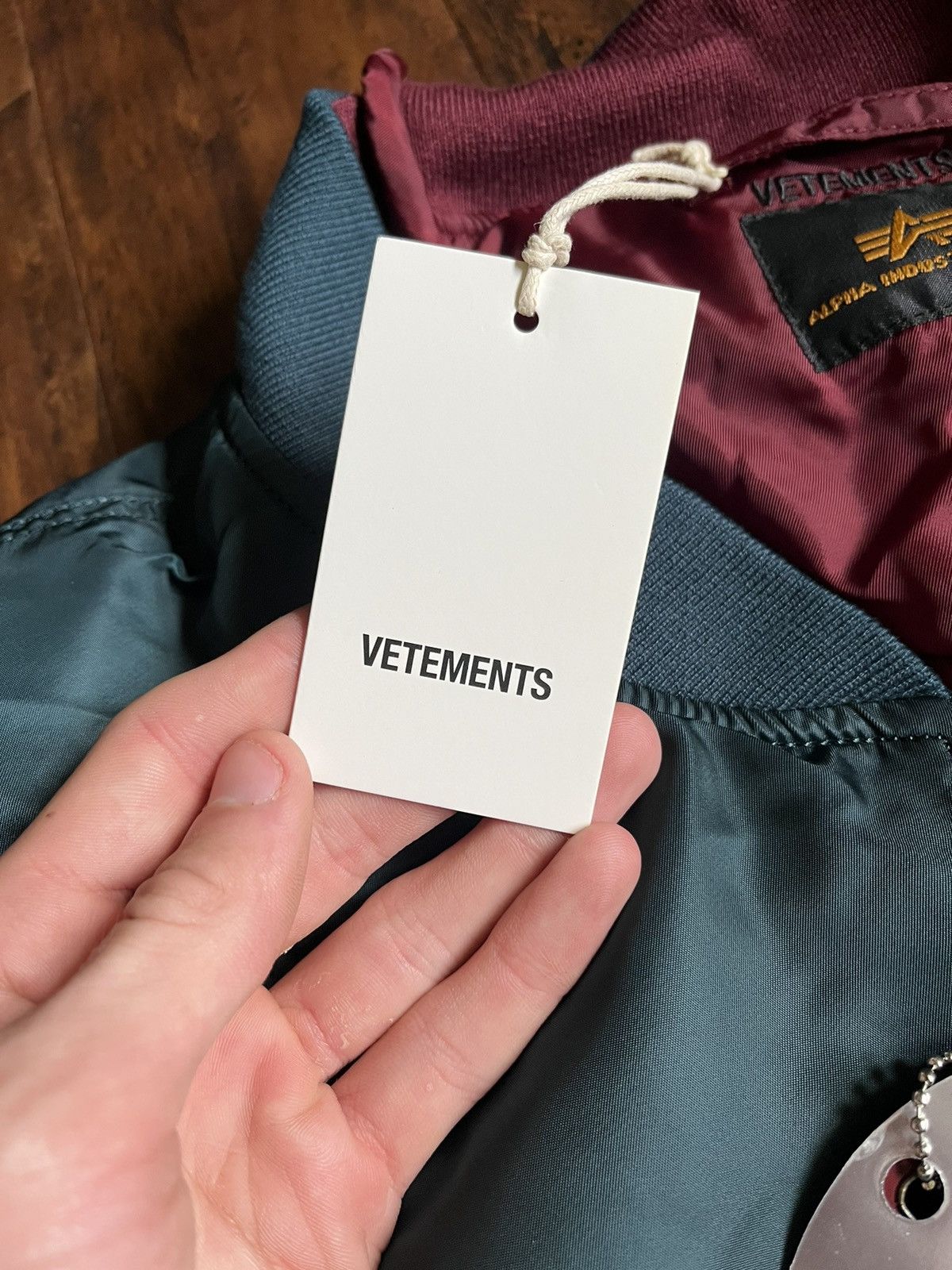 Alpha Industries × Vetements Vetements x Alpha Industries Reversible Bomber Jacket Size US M / EU 48-50 / 2 - 6 Thumbnail