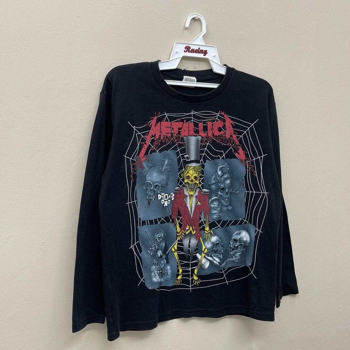 Band Tees × Metallica Vintage Metallica Damage Inc Pushead All Over Print Size US M / EU 48-50 / 2 - 4 Thumbnail