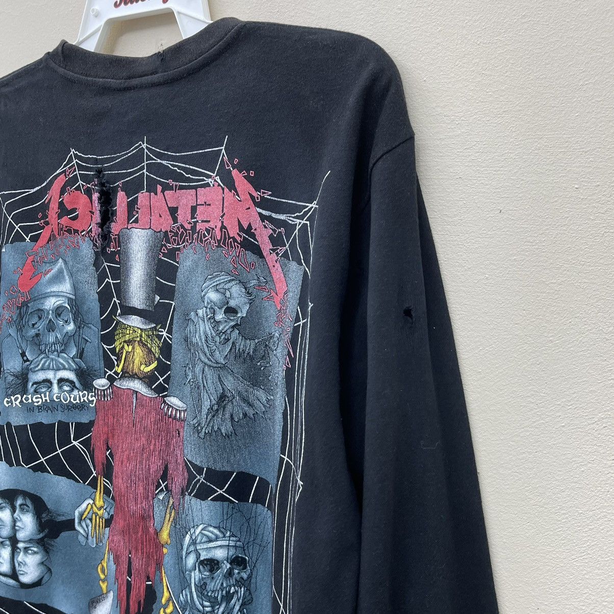 Band Tees × Metallica Vintage Metallica Damage Inc Pushead All Over Print Size US M / EU 48-50 / 2 - 3 Thumbnail