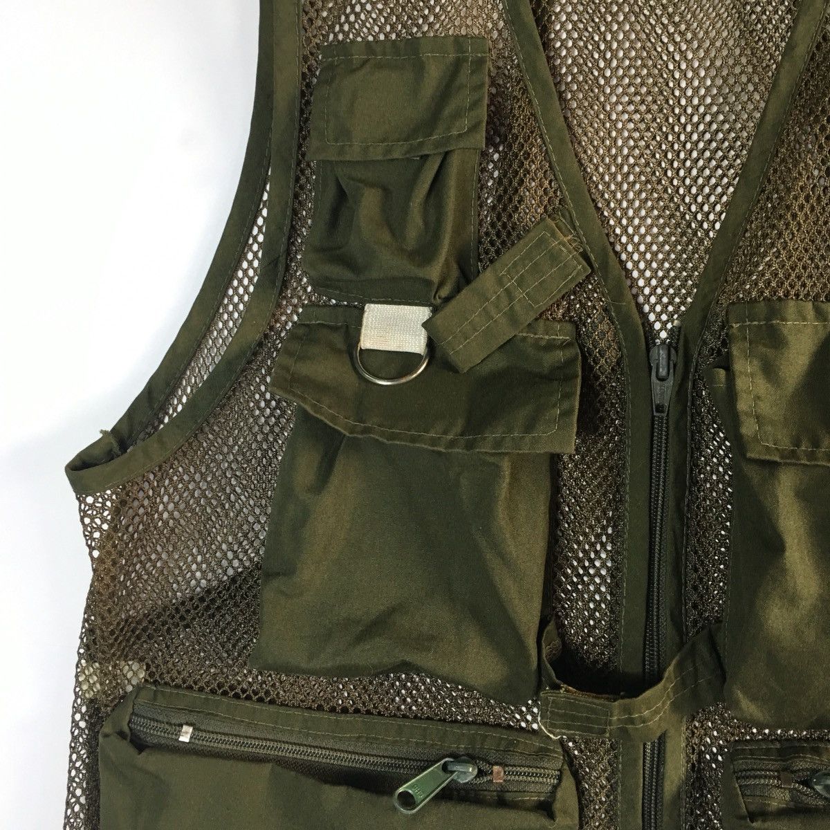 Japanese Brand Japanese Brand Multipocket Tactical Zipper Utility Net Vest Size US L / EU 52-54 / 3 - 4 Thumbnail