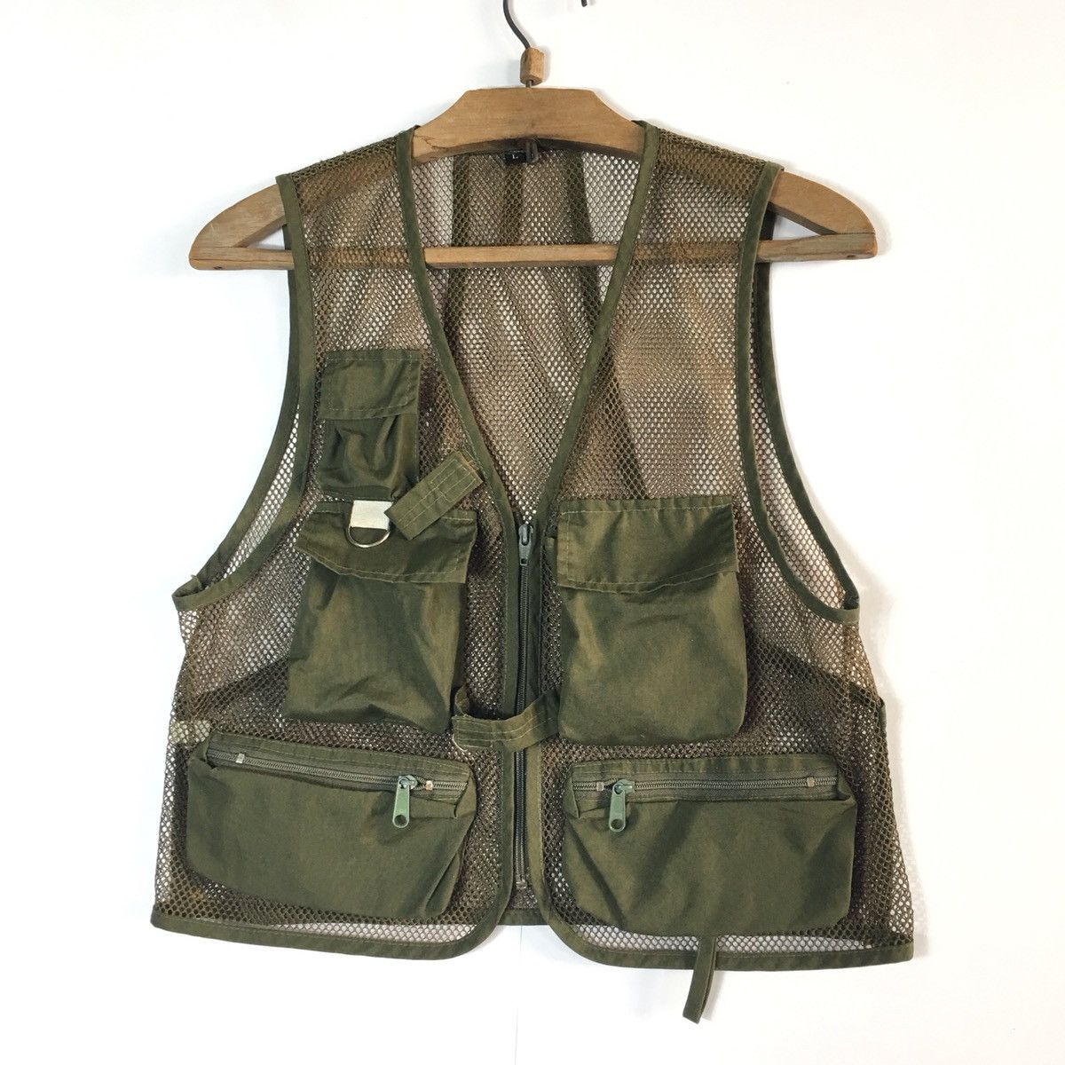 Japanese Brand Japanese Brand Multipocket Tactical Zipper Utility Net Vest Size US L / EU 52-54 / 3 - 1 Thumbnail