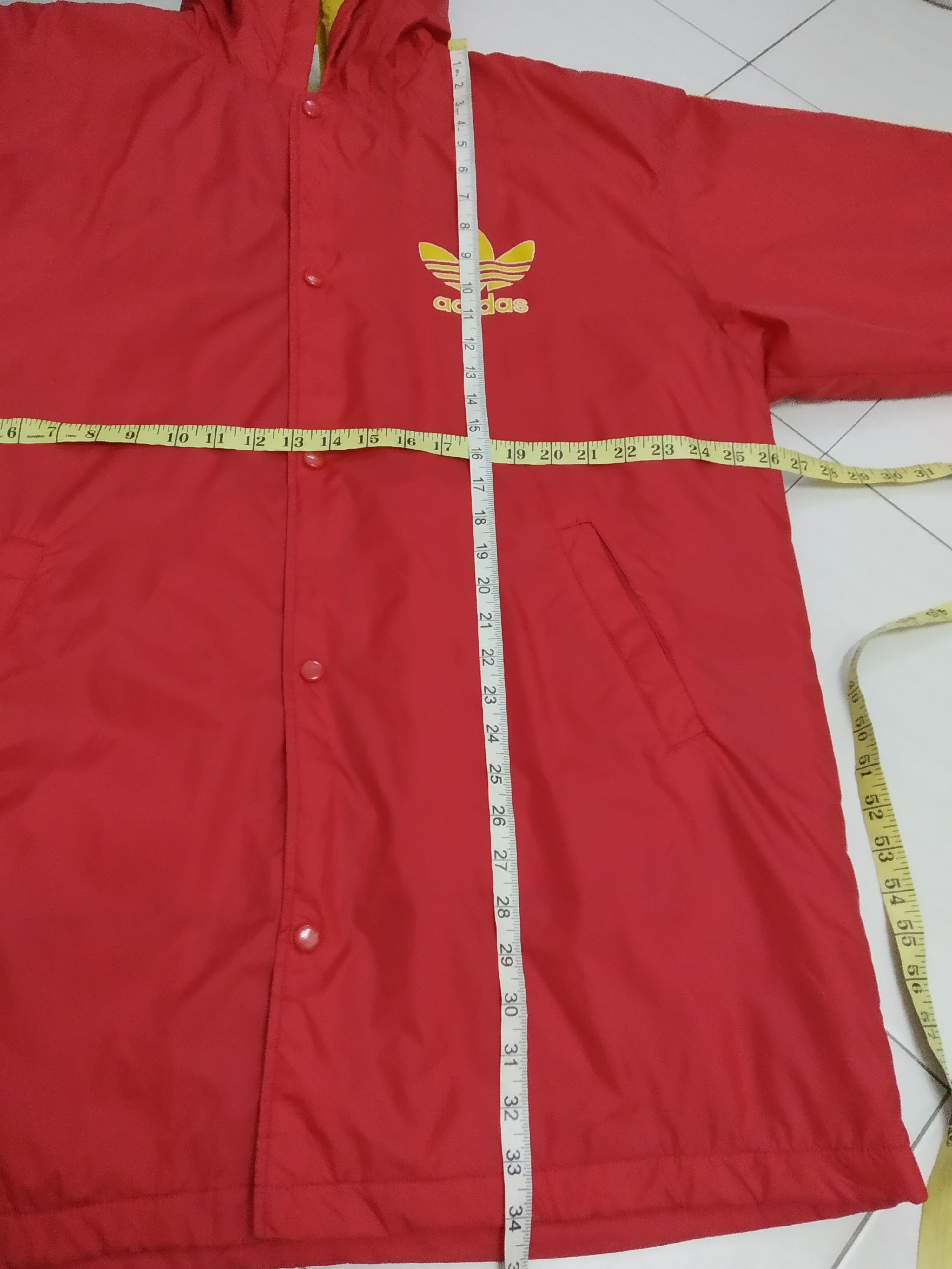 Adidas × Vintage Biglogo Adidas Vintage Hoodie Size US L / EU 52-54 / 3 - 7 Thumbnail