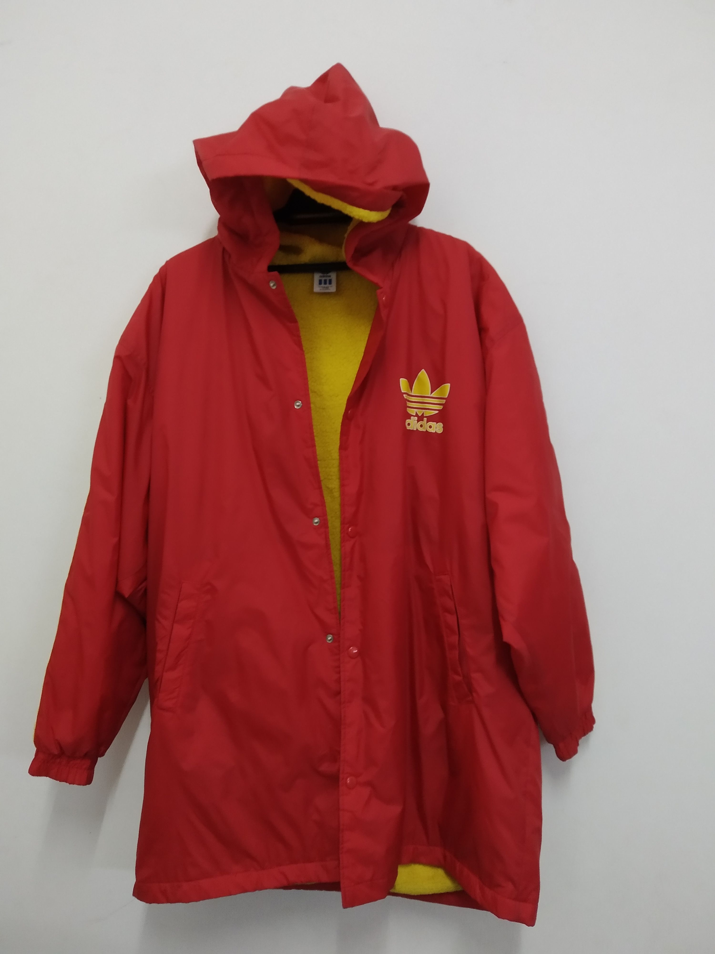Adidas × Vintage Biglogo Adidas Vintage Hoodie Size US L / EU 52-54 / 3 - 4 Thumbnail