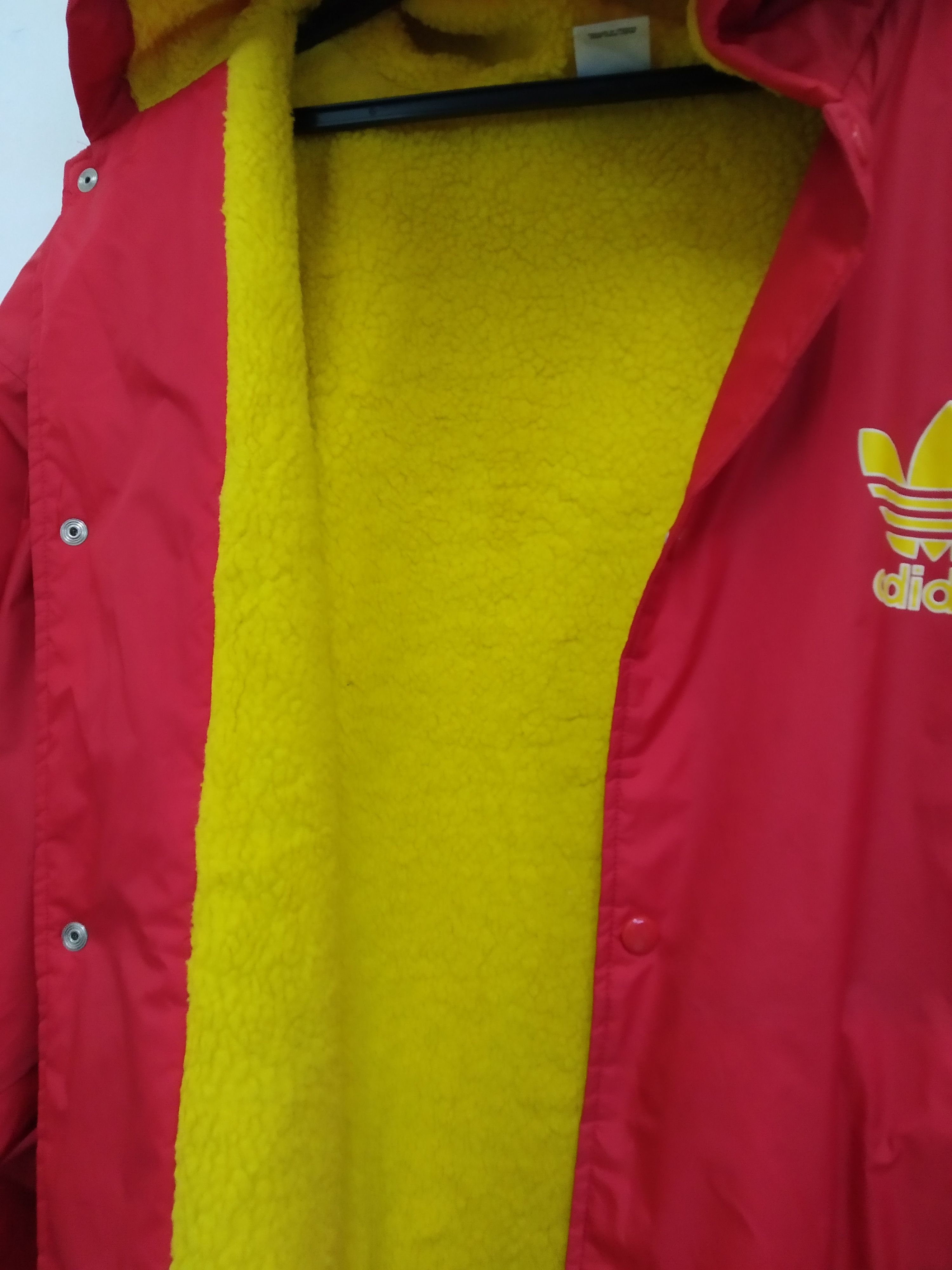 Adidas × Vintage Biglogo Adidas Vintage Hoodie Size US L / EU 52-54 / 3 - 9 Thumbnail