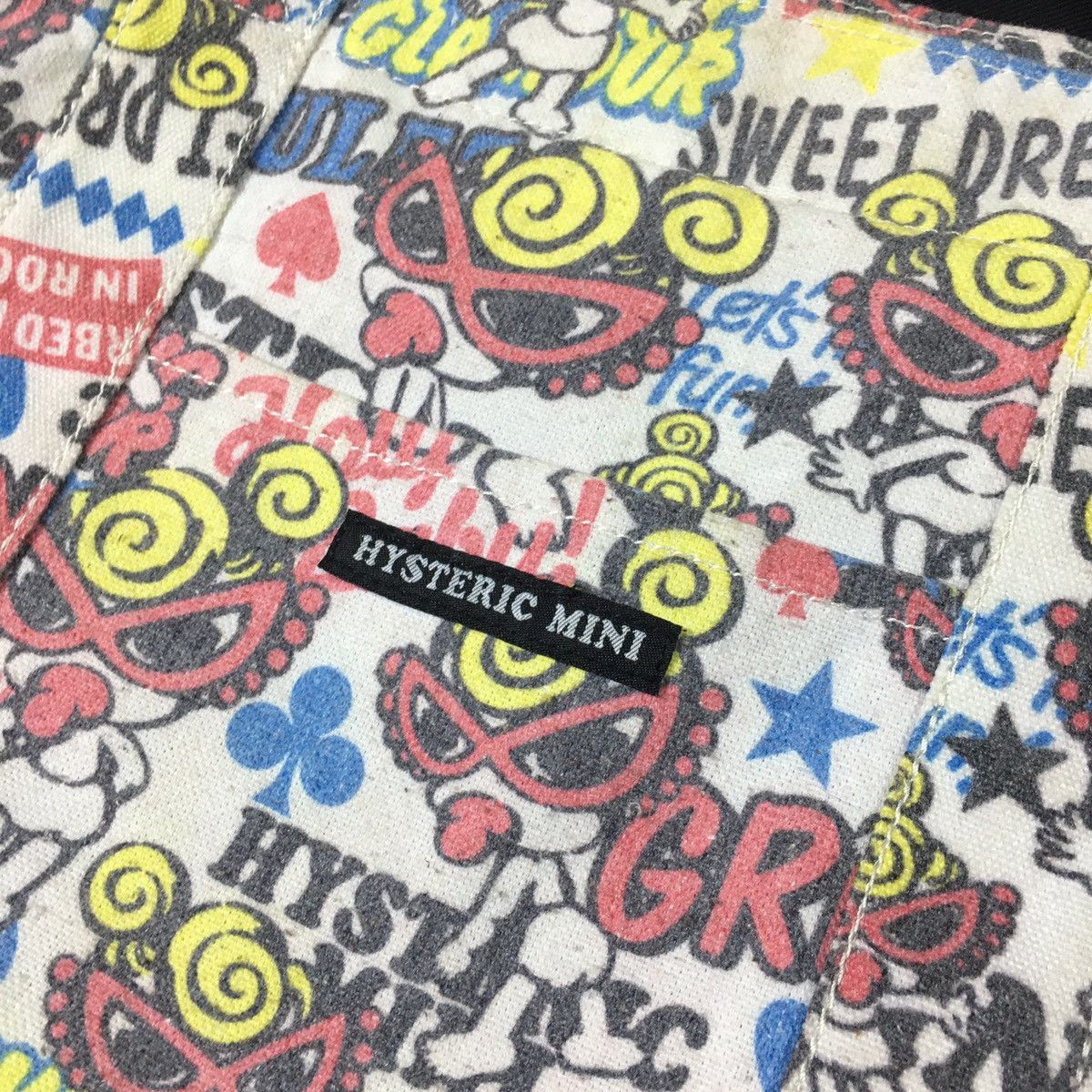 Hysteric Glamour Hysteric Mini Fullprint Designer Tote Bag Size ONE SIZE - 6 Thumbnail