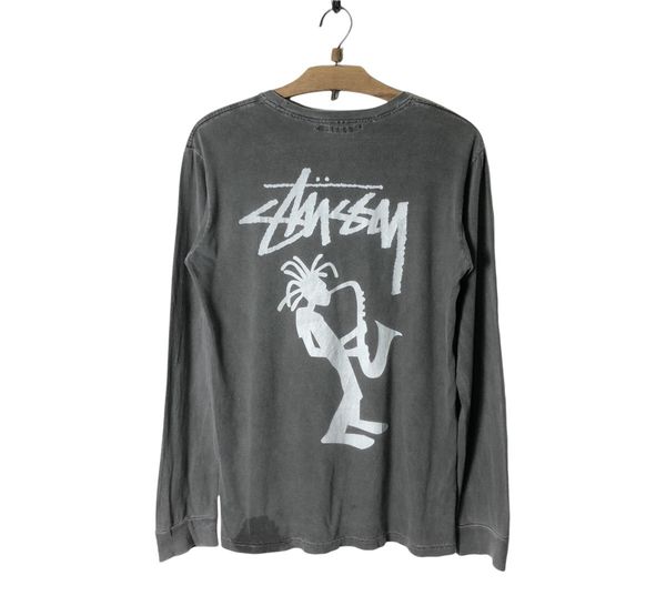 Vintage Stussy Rasta Saxophone Shirt - Vintage & Classic Tee