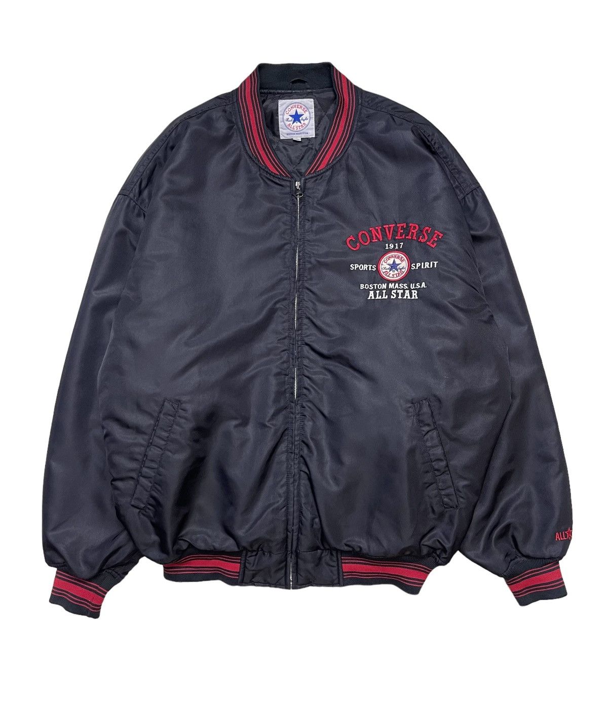 Converse Vintage Converse Boston Bomber Jacket Size US XXL / EU 58 / 5 - 1 Thumbnail