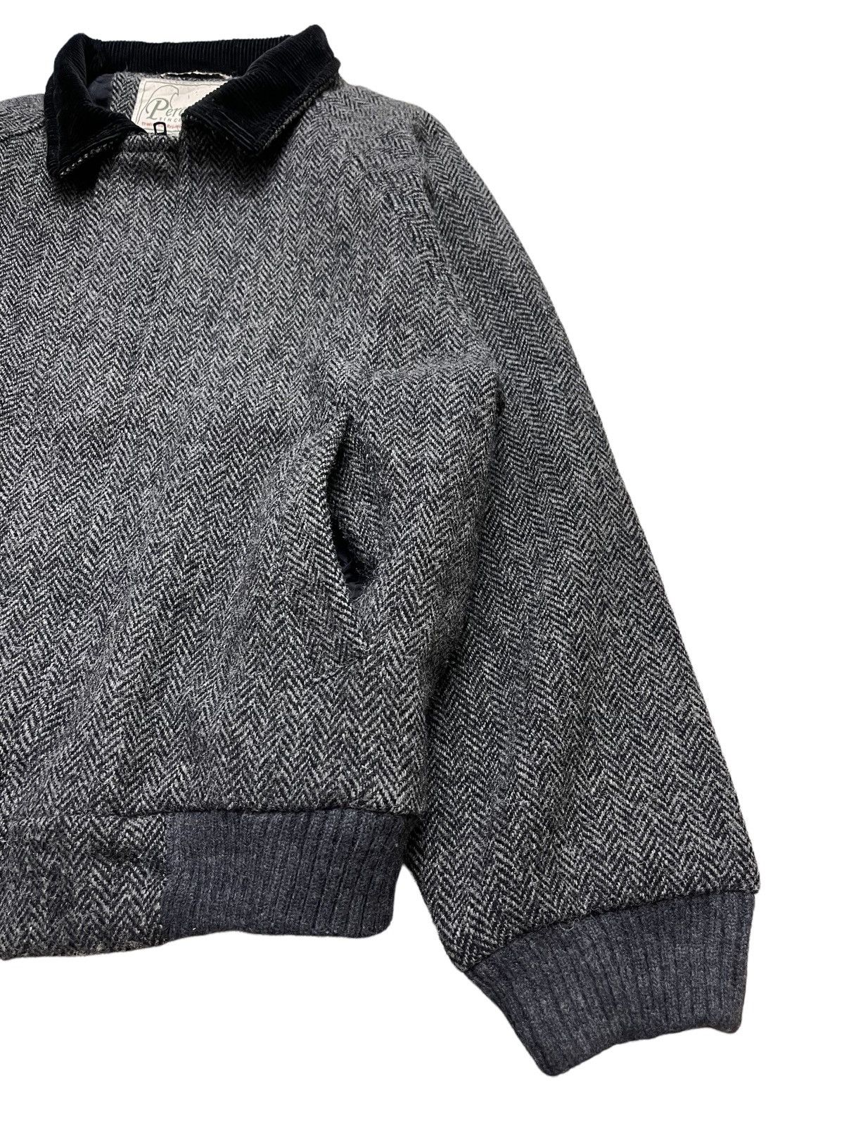 Harris Tweed Peregrine X HarrisTweed Herringbone Blouson Jacket Size US M / EU 48-50 / 2 - 13 Thumbnail