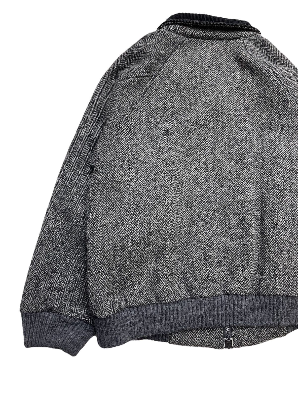 Harris Tweed Peregrine X HarrisTweed Herringbone Blouson Jacket Size US M / EU 48-50 / 2 - 10 Thumbnail