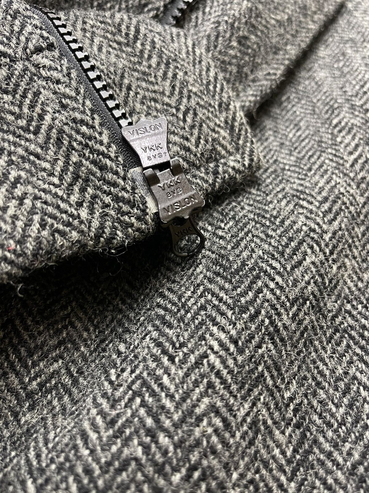 Harris Tweed Peregrine X HarrisTweed Herringbone Blouson Jacket Size US M / EU 48-50 / 2 - 20 Thumbnail