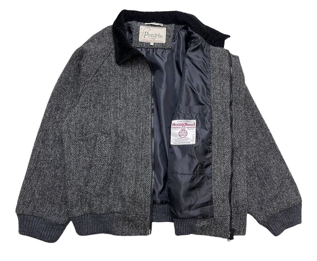 Harris Tweed Peregrine X HarrisTweed Herringbone Blouson Jacket Size US M / EU 48-50 / 2 - 4 Thumbnail