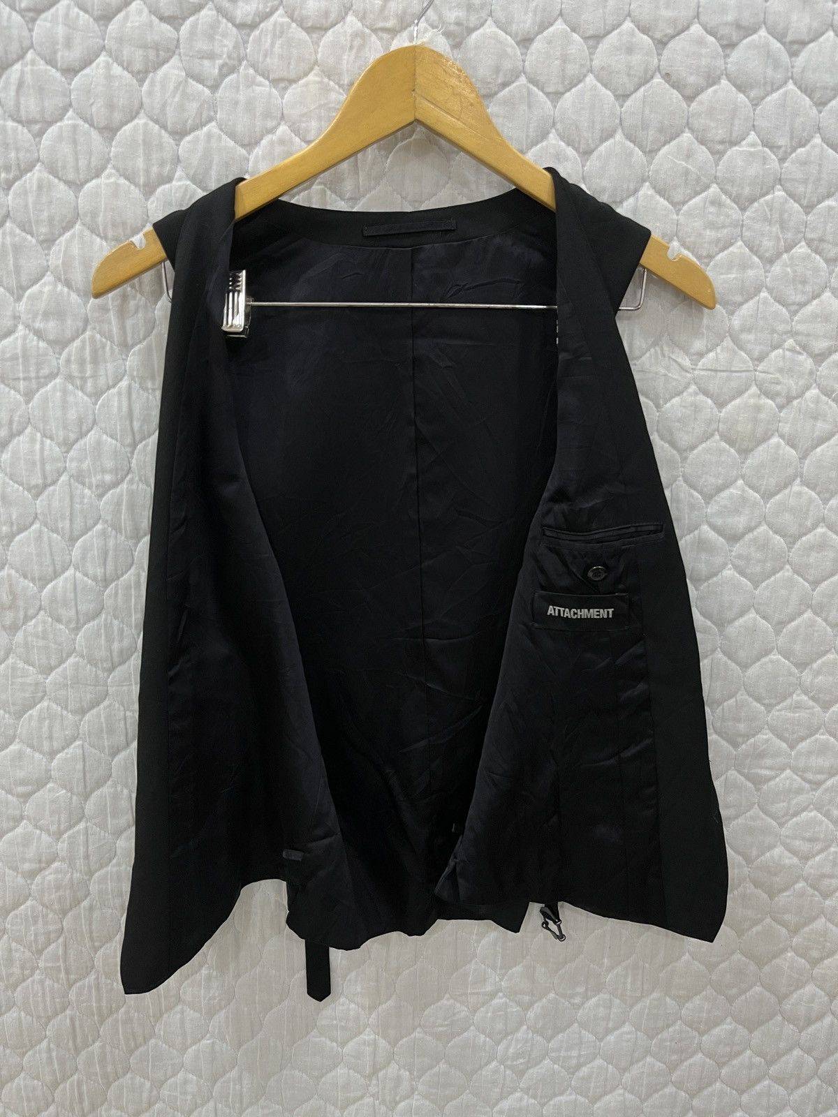 Attachment (Nnnn). VINTAGE ATTACHMENT BLACK VEST Size S / US 4 / IT 40 - 6 Thumbnail