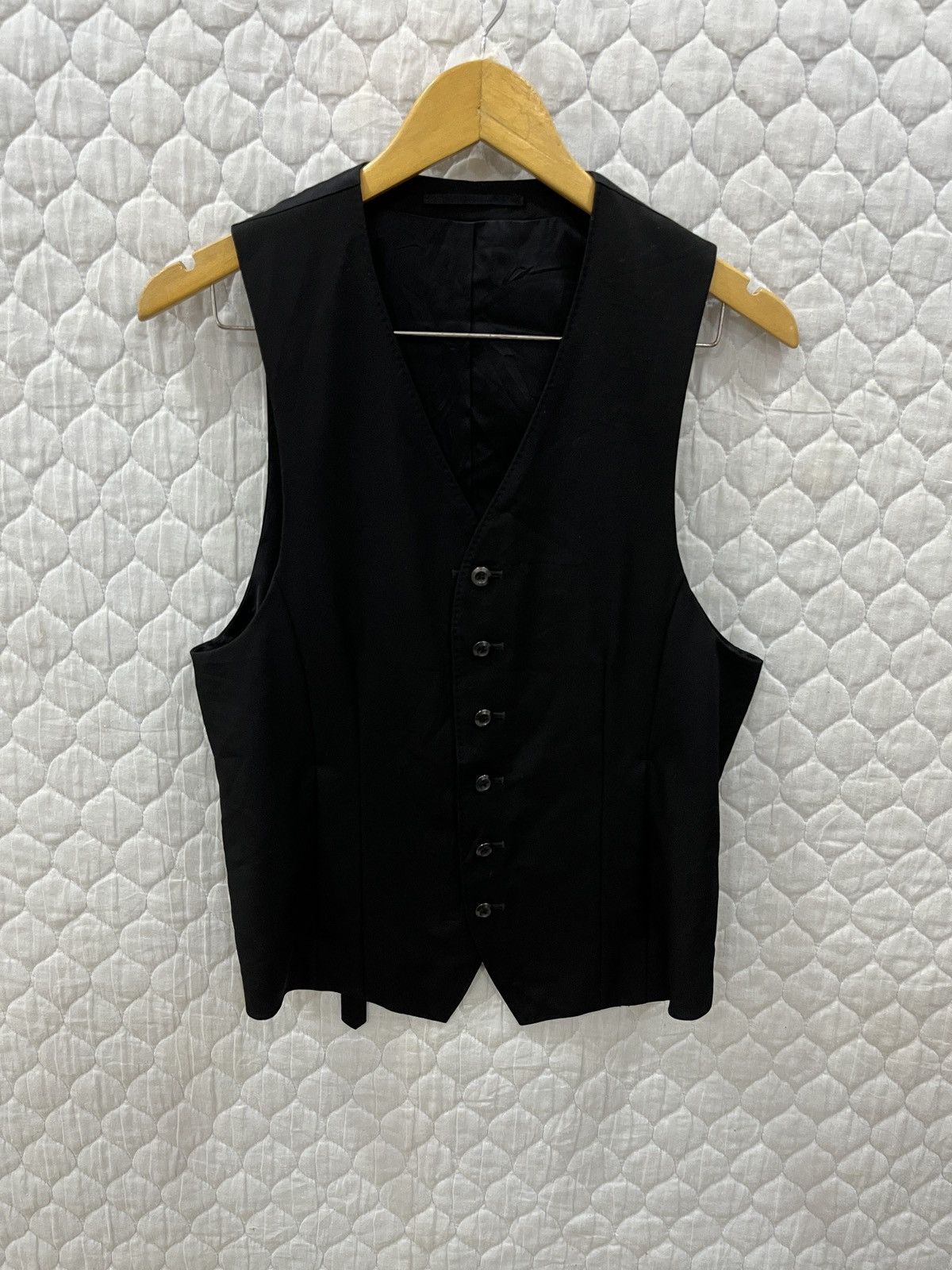 Attachment (Nnnn). VINTAGE ATTACHMENT BLACK VEST Size S / US 4 / IT 40 - 1 Thumbnail