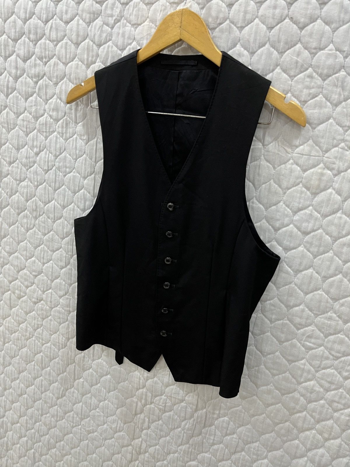 Attachment (Nnnn). VINTAGE ATTACHMENT BLACK VEST Size S / US 4 / IT 40 - 2 Thumbnail