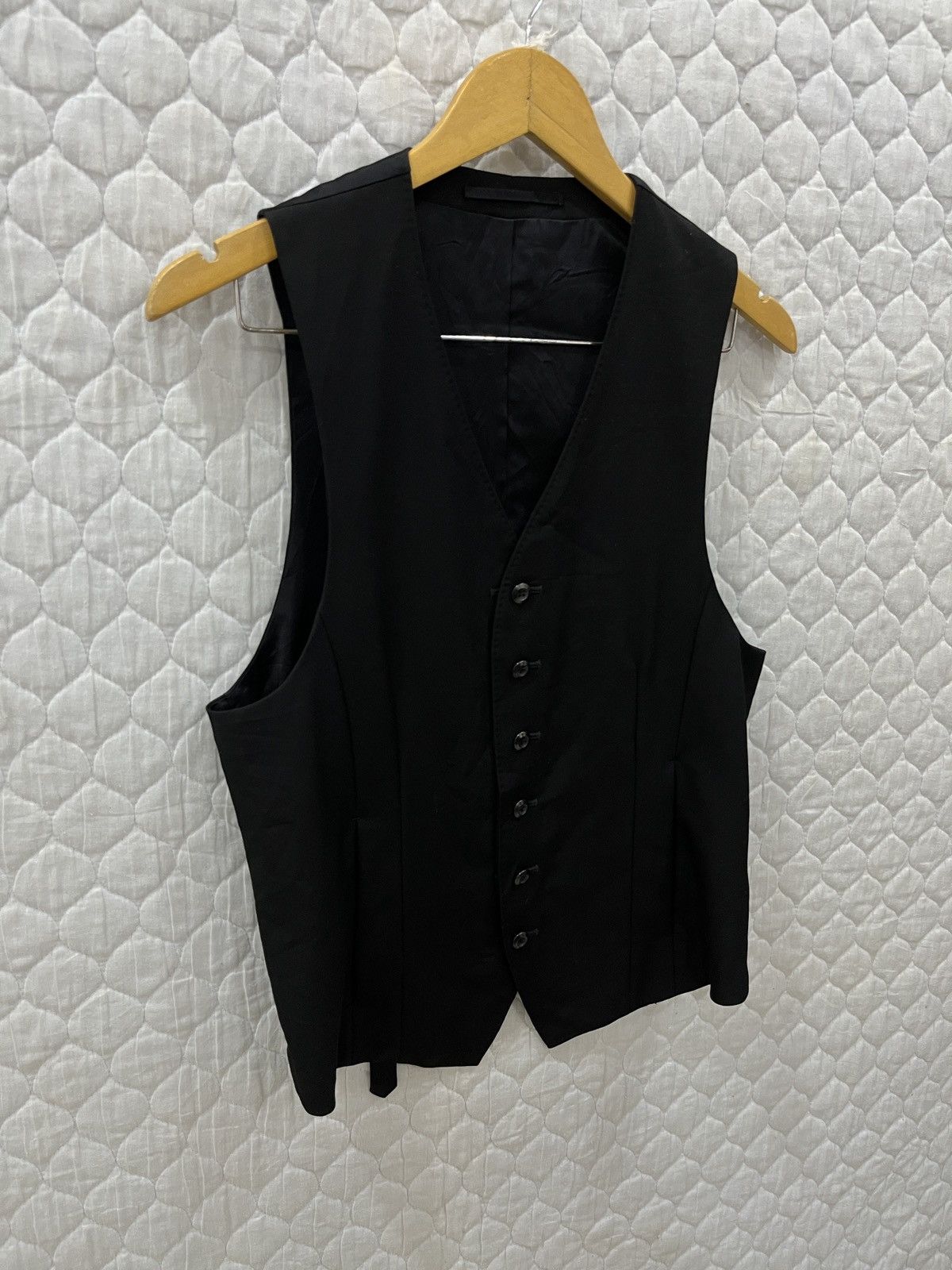 Attachment (Nnnn). VINTAGE ATTACHMENT BLACK VEST Size S / US 4 / IT 40 - 3 Thumbnail