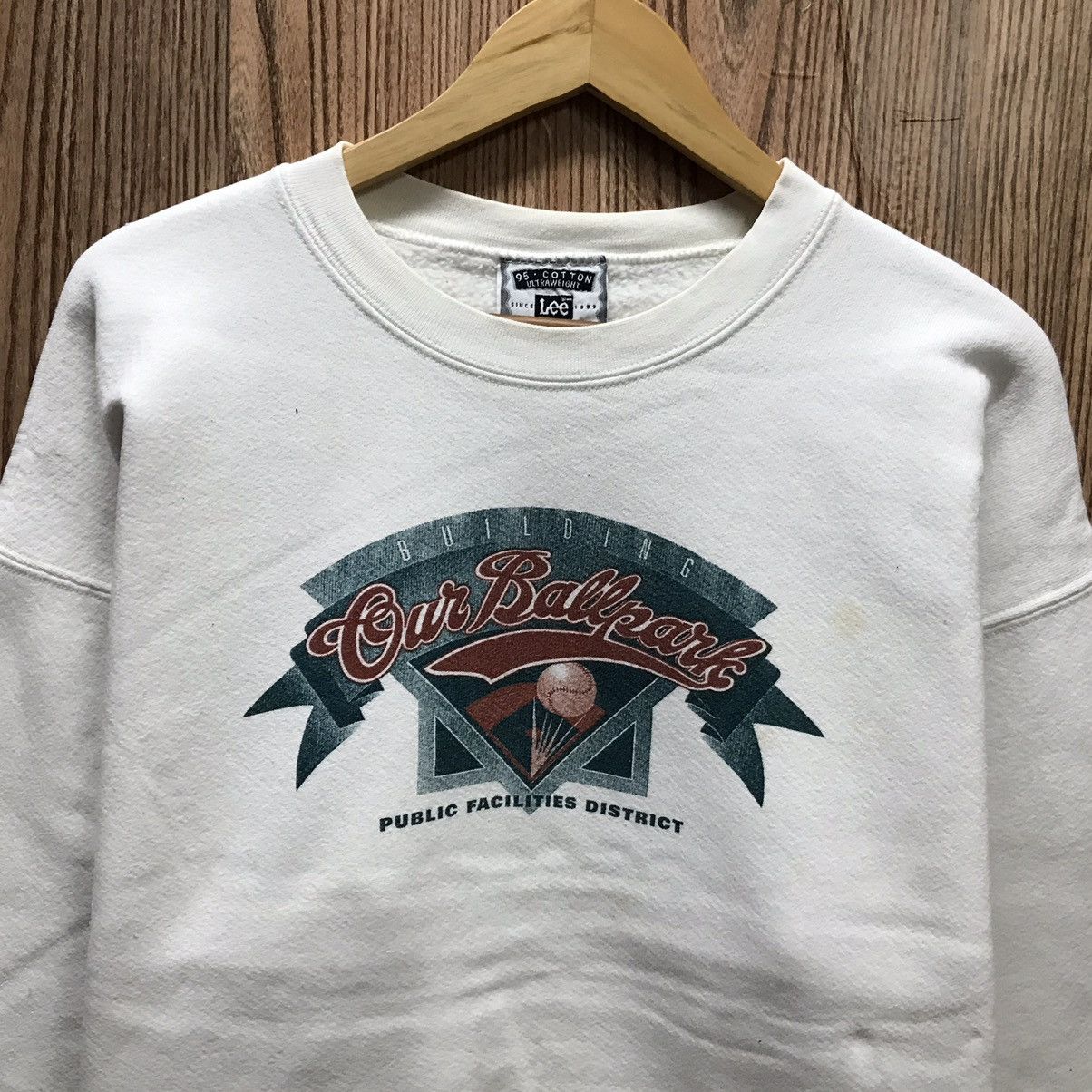 Lee × MLB × Vintage Our Ballpark Sweatshirt Building Our Ballpark Size US M / EU 48-50 / 2 - 2 Thumbnail