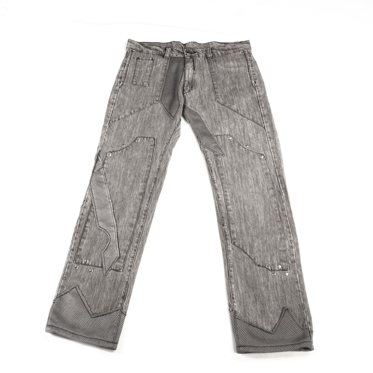 Grey Mesh V1 Denim