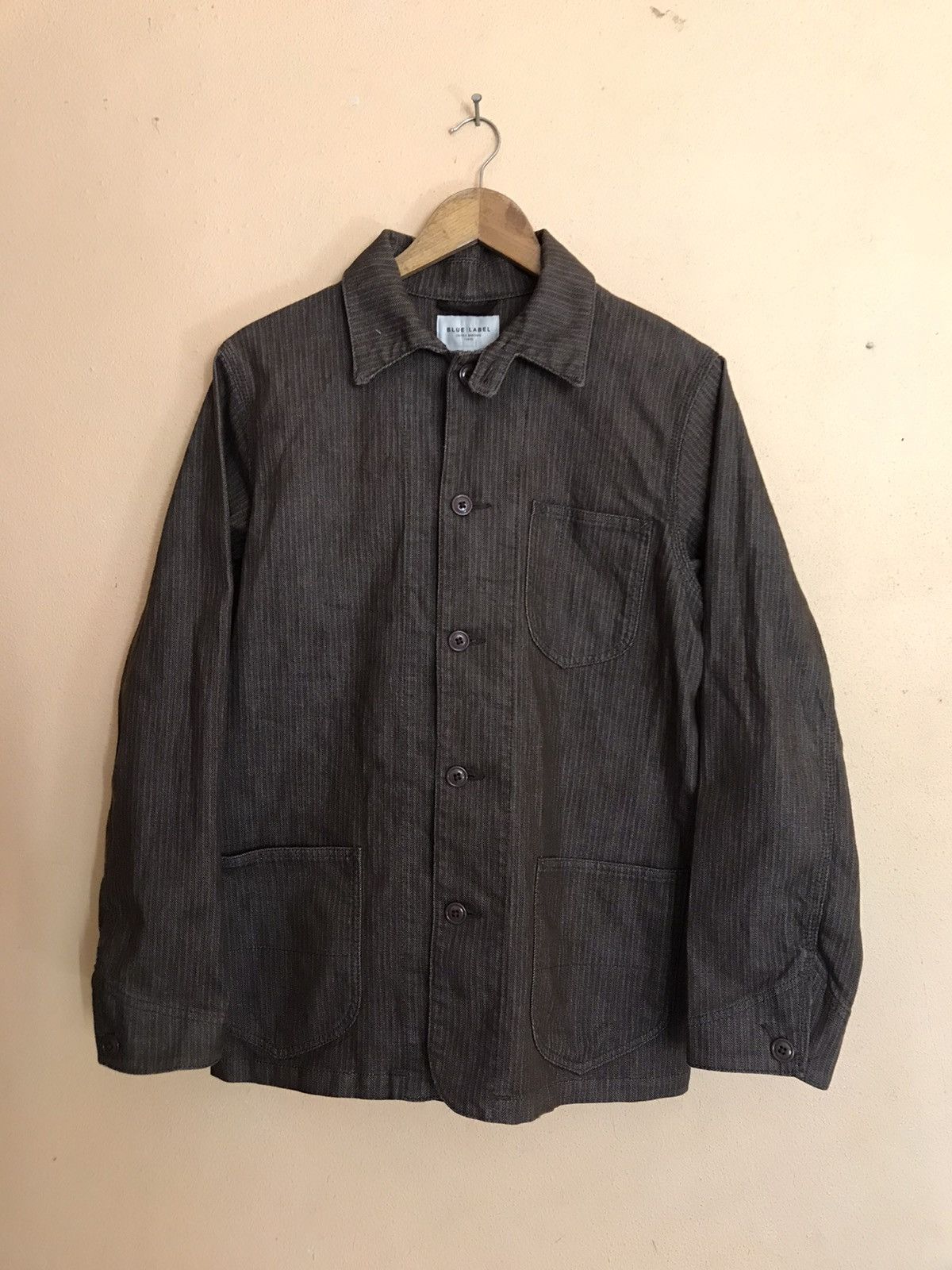 image of United Arrows Blue Label By United Arrow Workwear Jacket Oversized, Men's (Size Medium)
