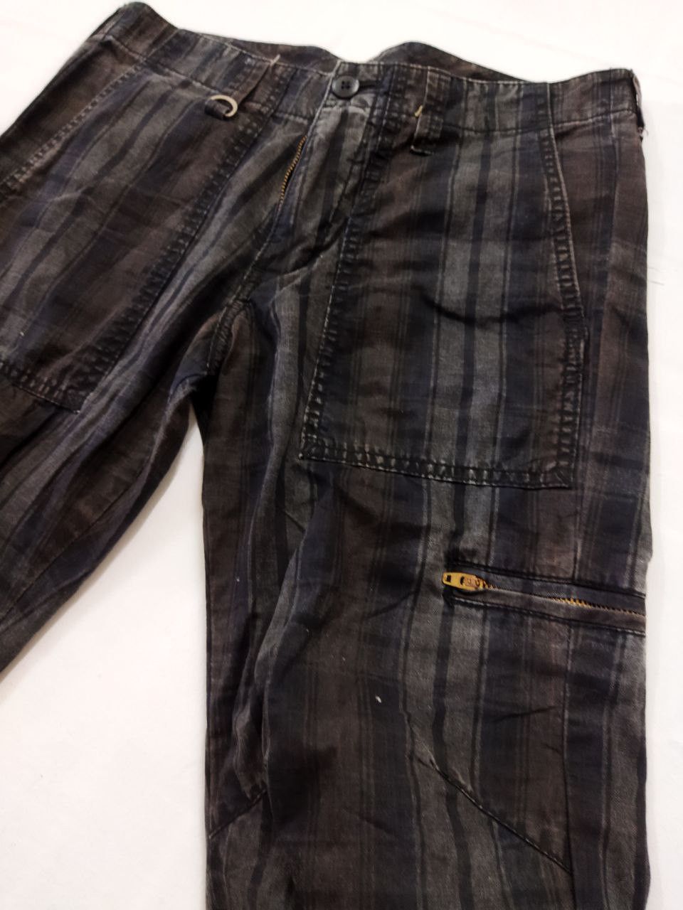 Japanese Brand Japanese ABAHOUSE Zipper Casual Pant Size US 31 - 8 Thumbnail
