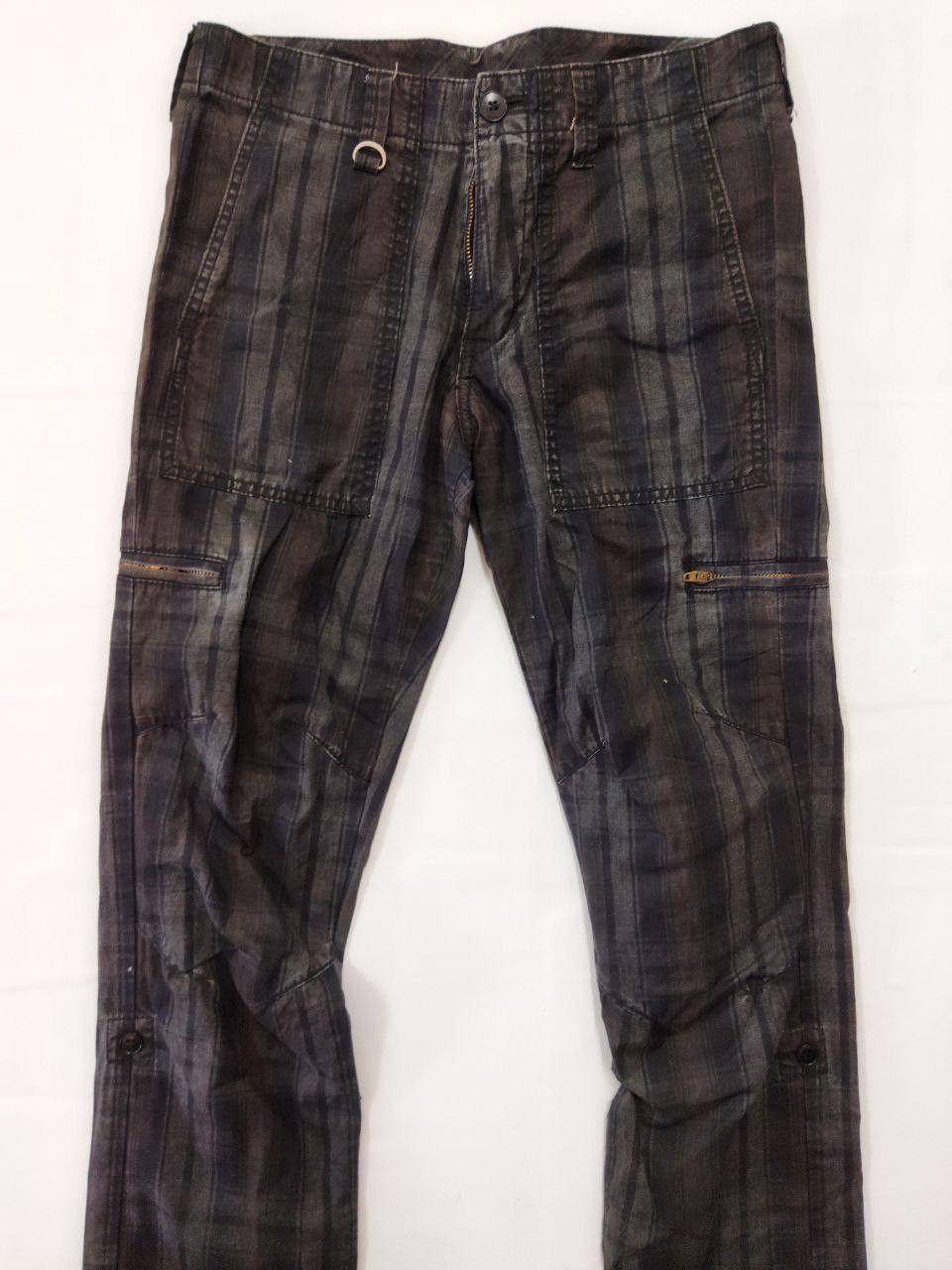 Japanese Brand Japanese ABAHOUSE Zipper Casual Pant Size US 31 - 3 Thumbnail
