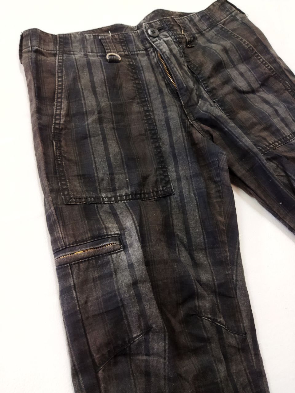 Japanese Brand Japanese ABAHOUSE Zipper Casual Pant Size US 31 - 7 Thumbnail