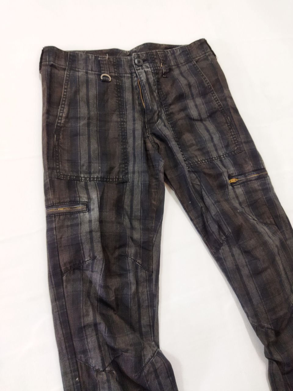 Japanese Brand Japanese ABAHOUSE Zipper Casual Pant Size US 31 - 4 Thumbnail