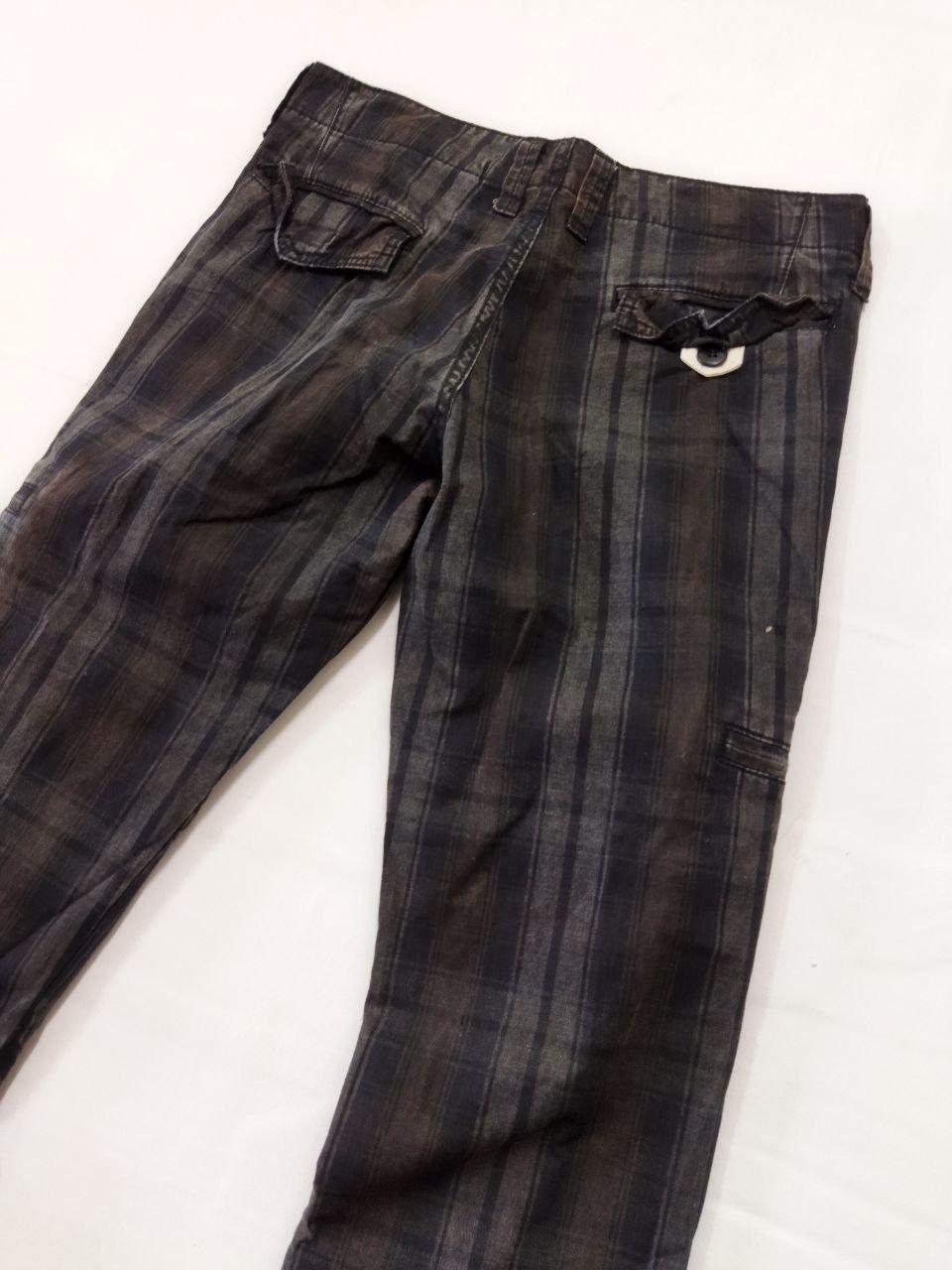 Japanese Brand Japanese ABAHOUSE Zipper Casual Pant Size US 31 - 13 Thumbnail
