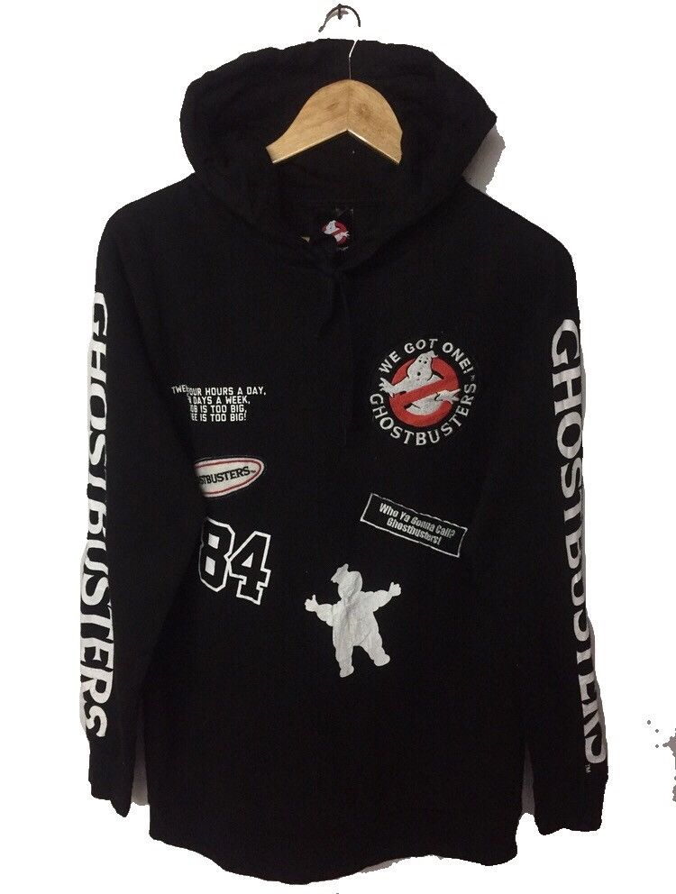 Vintage RARE GHOSTBUSTERS MOVIE NICE DESIGN HOODIES Size US M / EU 48-50 / 2 - 1 Thumbnail