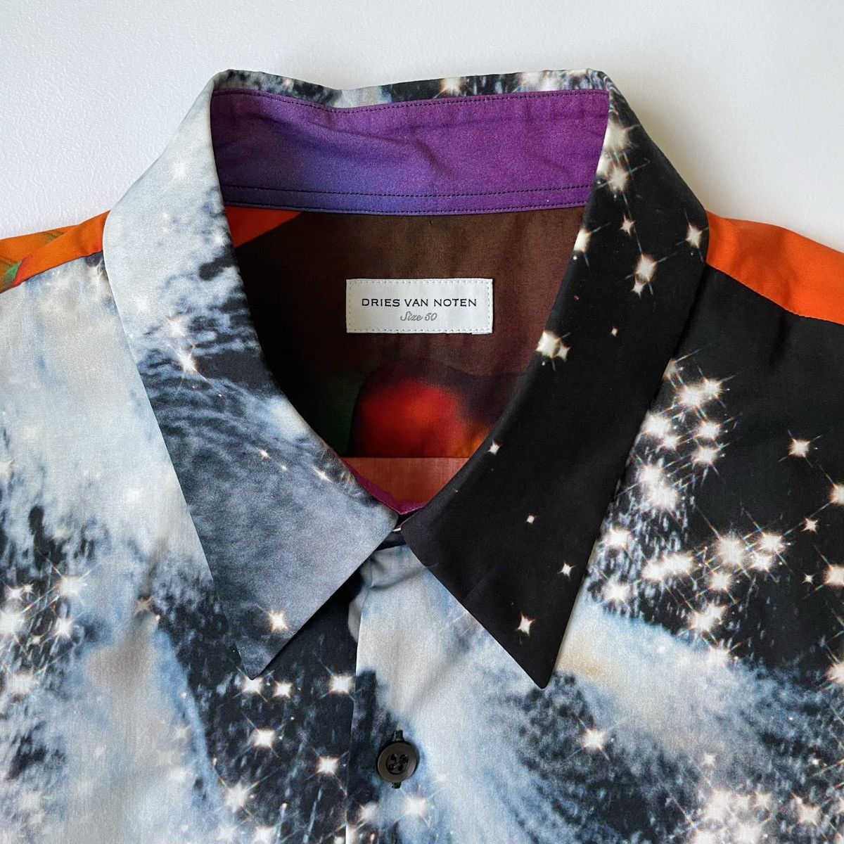 Dries Van Noten S/S 20 Yoshirotten Collage Print Shirt Size US M / EU 48-50 / 2 - 3 Thumbnail