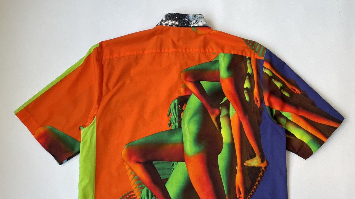 Dries Van Noten S/S 20 Yoshirotten Collage Print Shirt Size US M / EU 48-50 / 2 - 11 Thumbnail