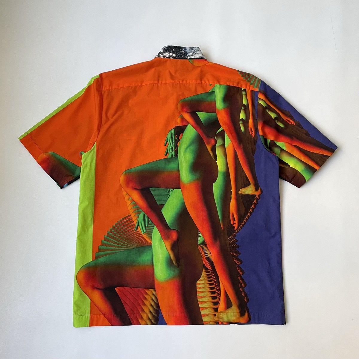 Dries Van Noten S/S 20 Yoshirotten Collage Print Shirt Size US M / EU 48-50 / 2 - 10 Thumbnail