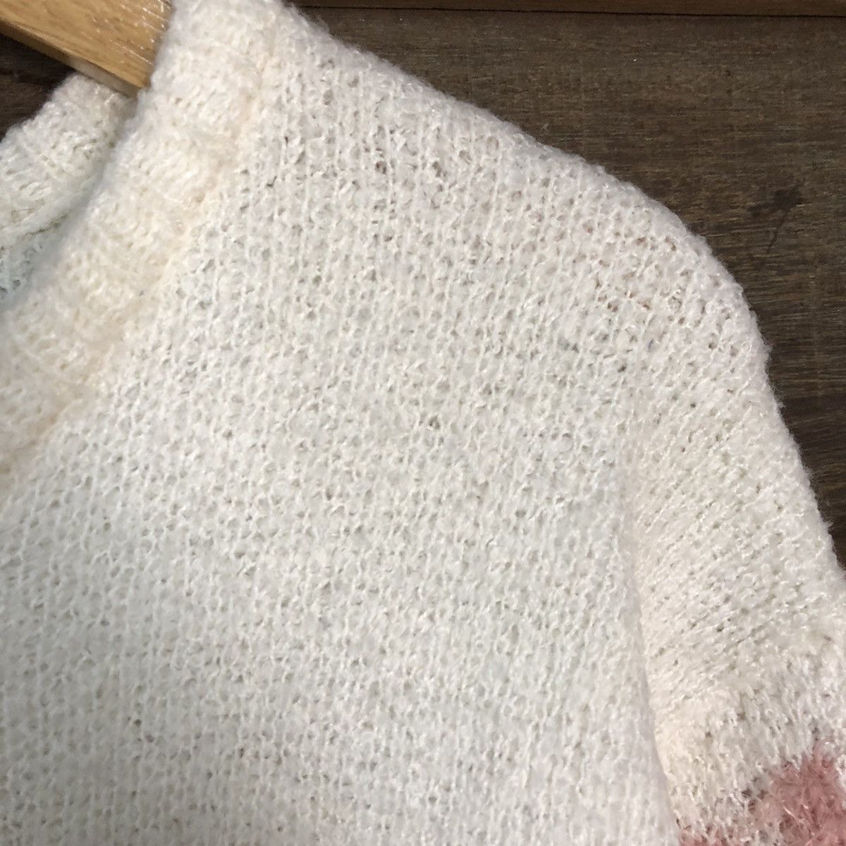 Homespun Knitwear × Hypebeast × Japanese Brand Cecil Mcbee Pink Shag Shaggy Fur Mohair Knitwear #7217 Size M / US 6-8 / IT 42-44 - 8 Thumbnail