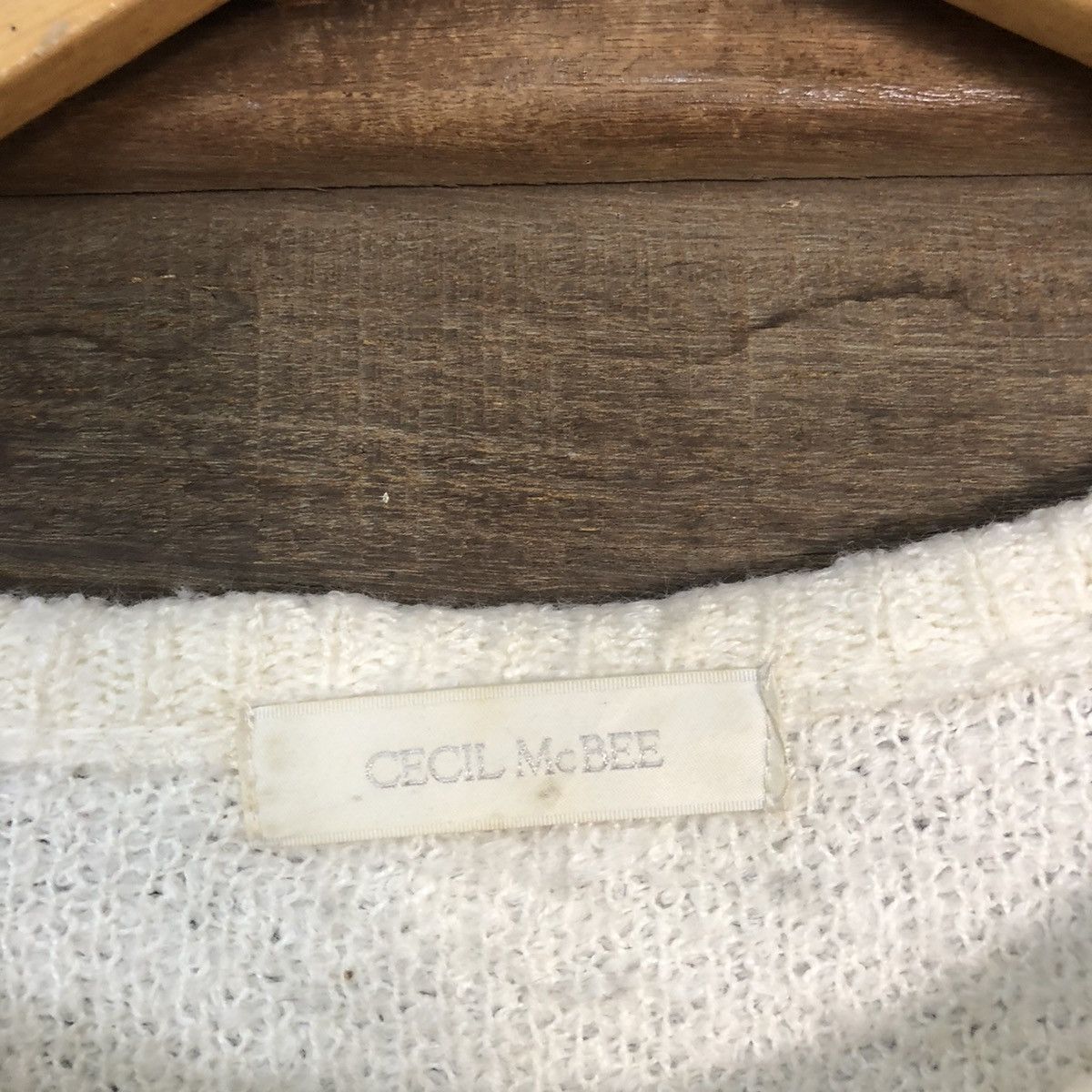 Homespun Knitwear × Hypebeast × Japanese Brand Cecil Mcbee Pink Shag Shaggy Fur Mohair Knitwear #7217 Size M / US 6-8 / IT 42-44 - 7 Thumbnail