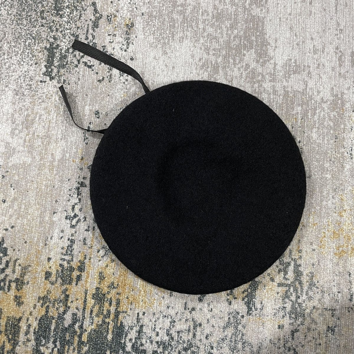 Vintage Stussy Beret Hat Black - " Military " Size ONE SIZE - 4 Thumbnail