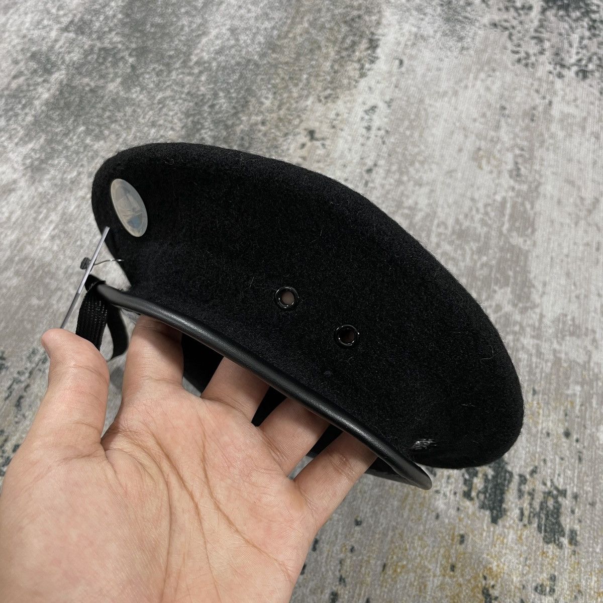 Stussy Stussy Beret Hat Black - " Military " Size ONE SIZE - 2 Thumbnail