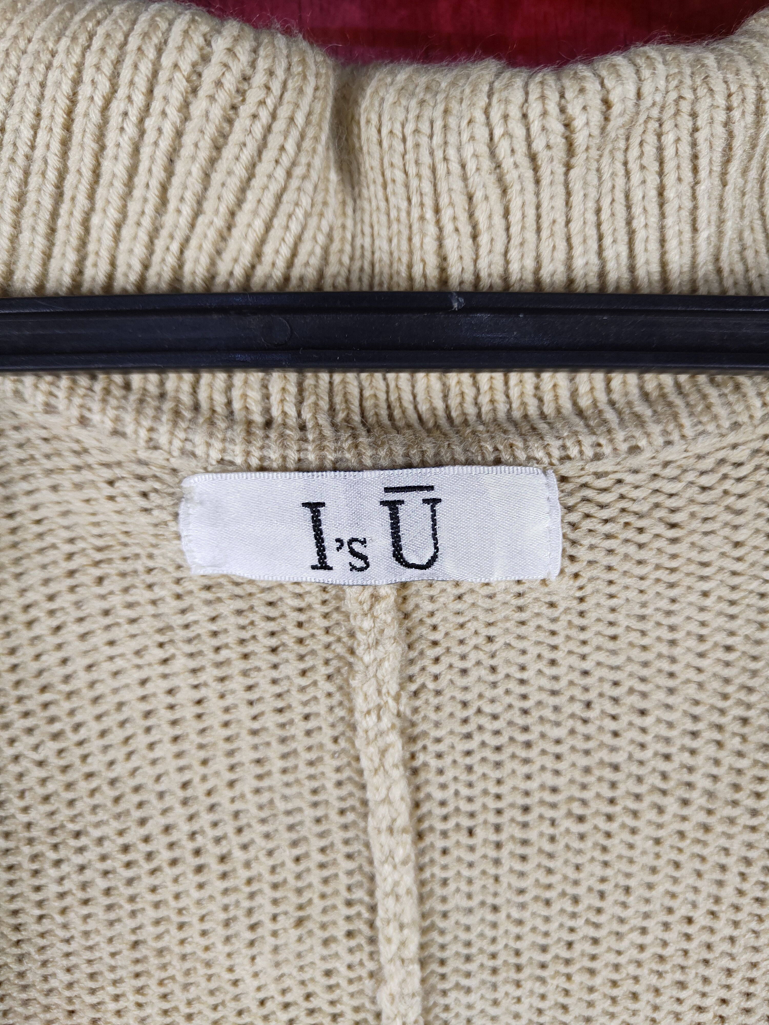 Homespun Knitwear × Japanese Brand I's Ū Gold Knitwear Capes #S1040 Size US L / EU 52-54 / 3 - 10 Thumbnail