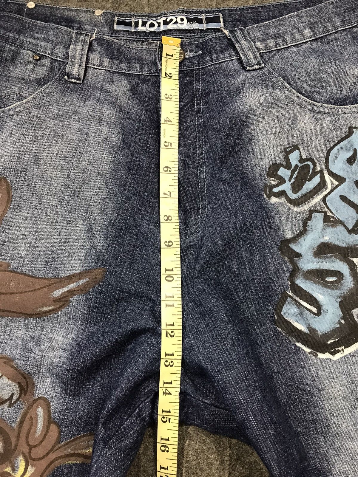 Japanese Brand Lot 29 Printing Bugs Bunny Jeans Style Size US 38 / EU 54 - 18 Thumbnail