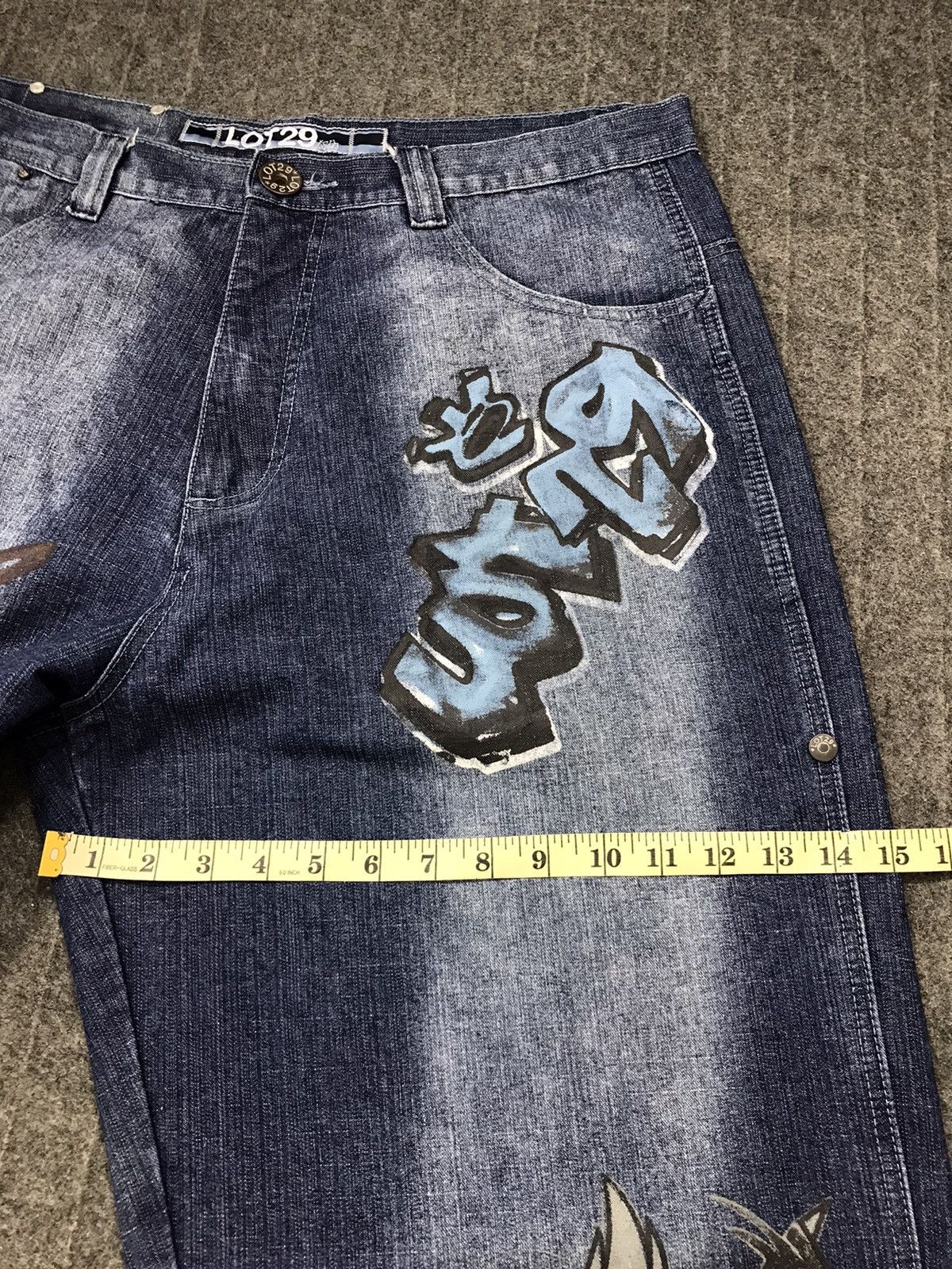 Japanese Brand Lot 29 Printing Bugs Bunny Jeans Style Size US 38 / EU 54 - 19 Thumbnail